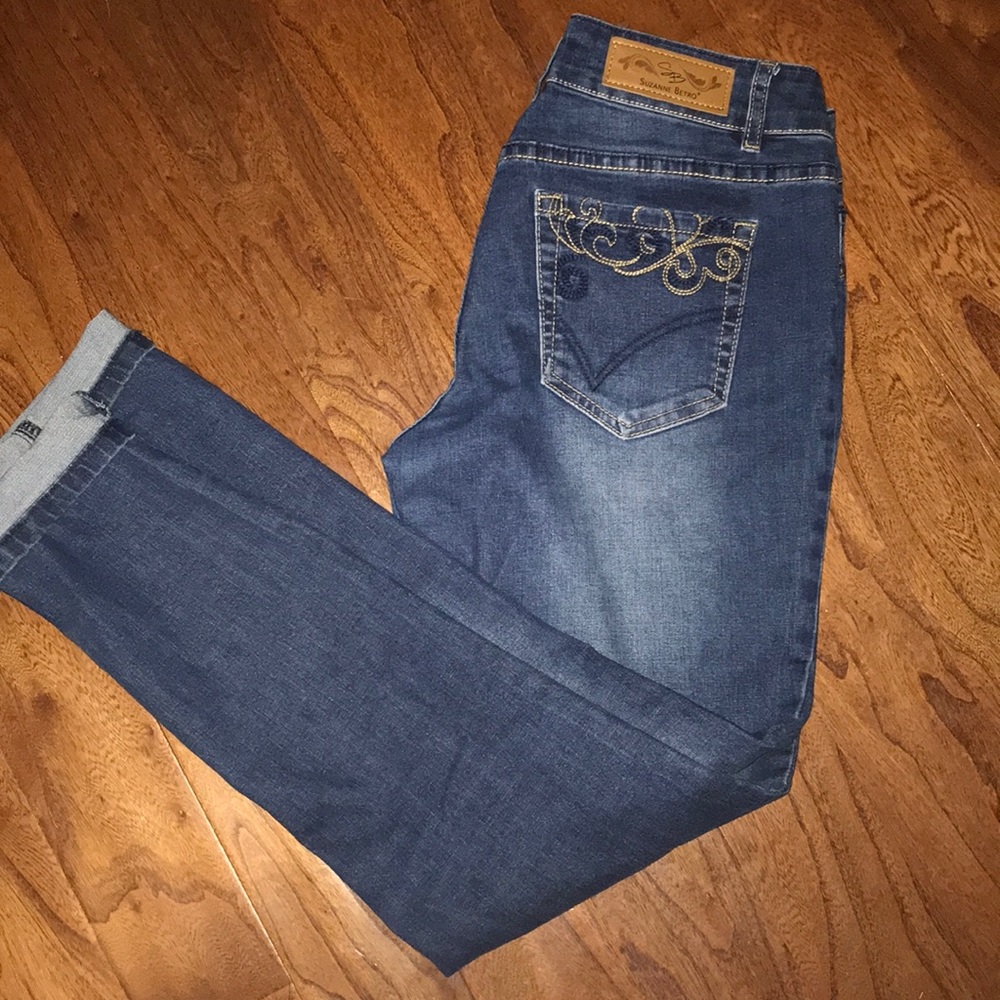 Suzanne Betro skinny jeans, size 8